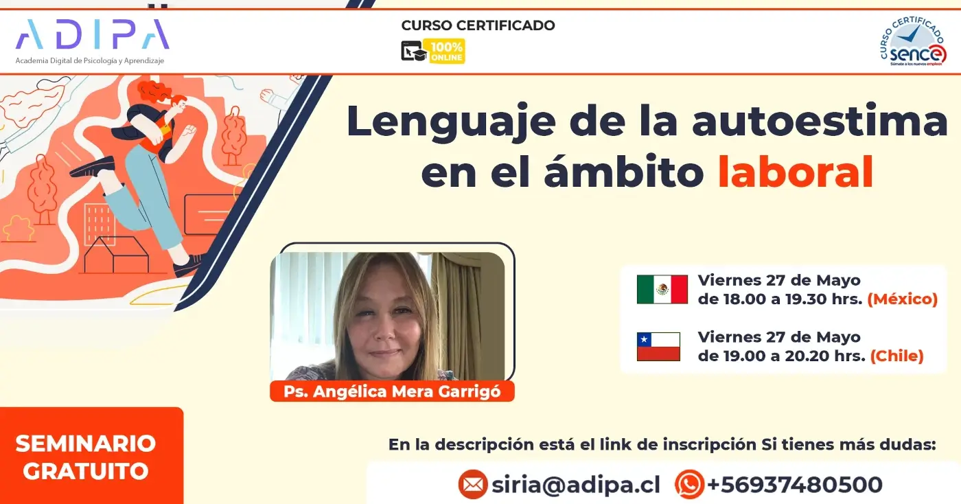 Seminario: Lenguaje de la autoestima en el ámbito laboral - Adipa
