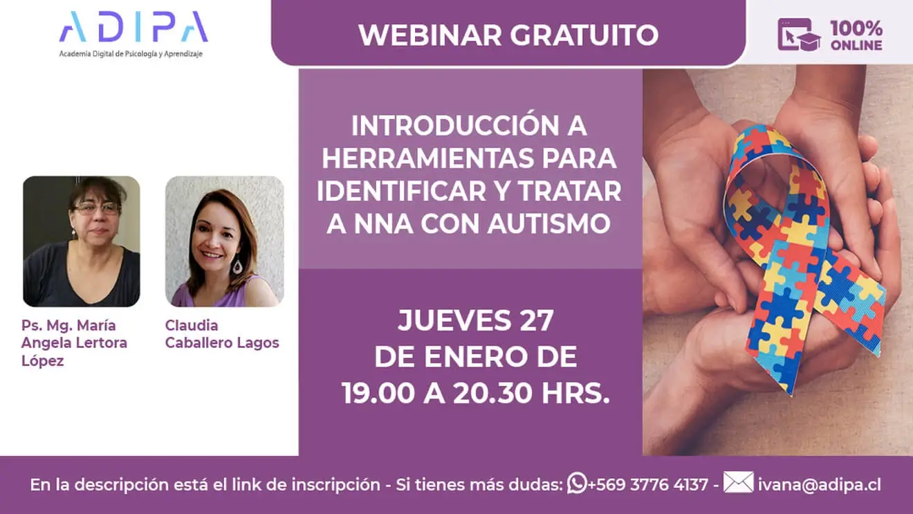 Introducción a herramientas para identificar y tratar a NNA autistas - Adipa