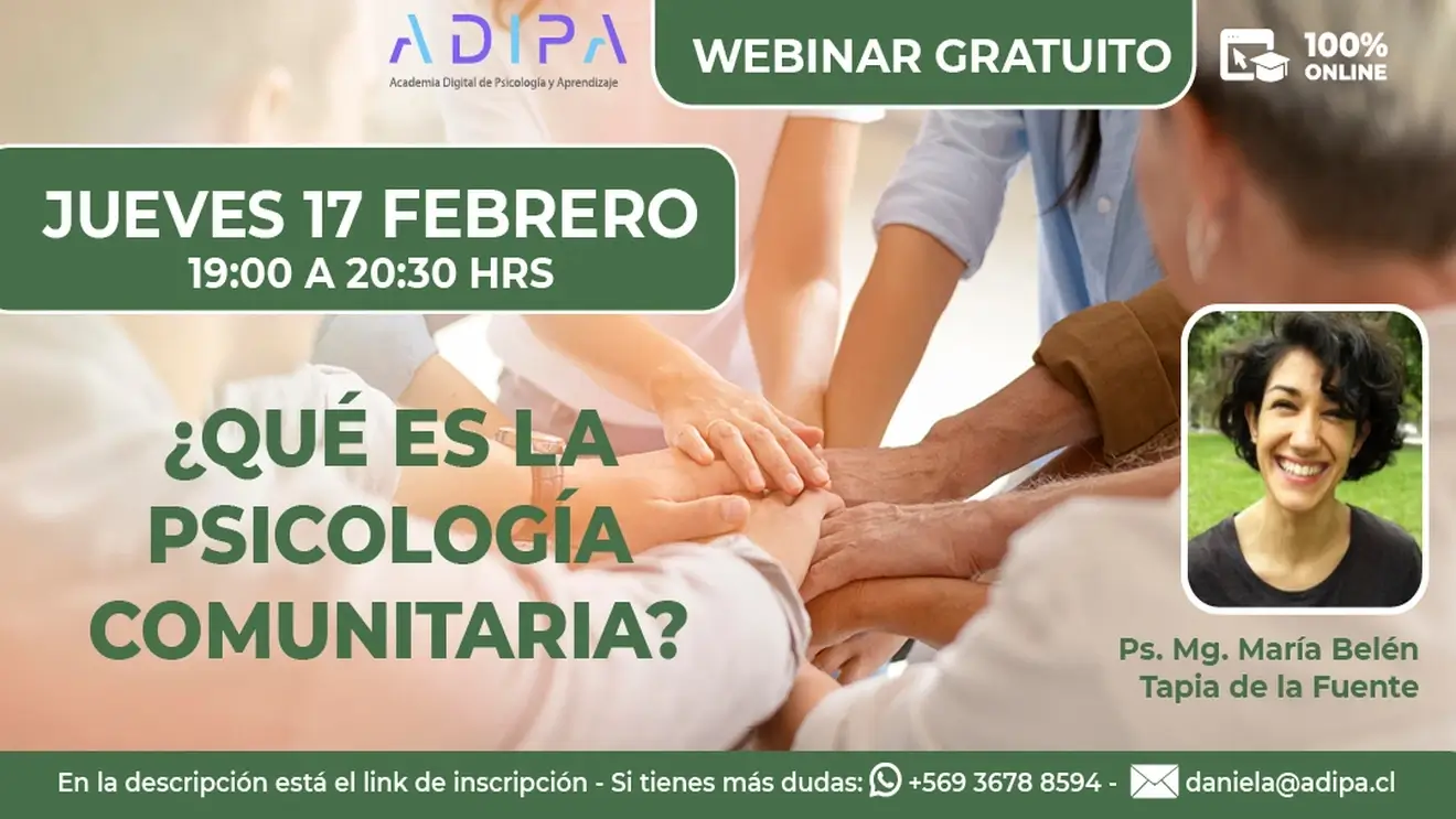 ¿Qué es la Psicología Comunitaria? - Adipa