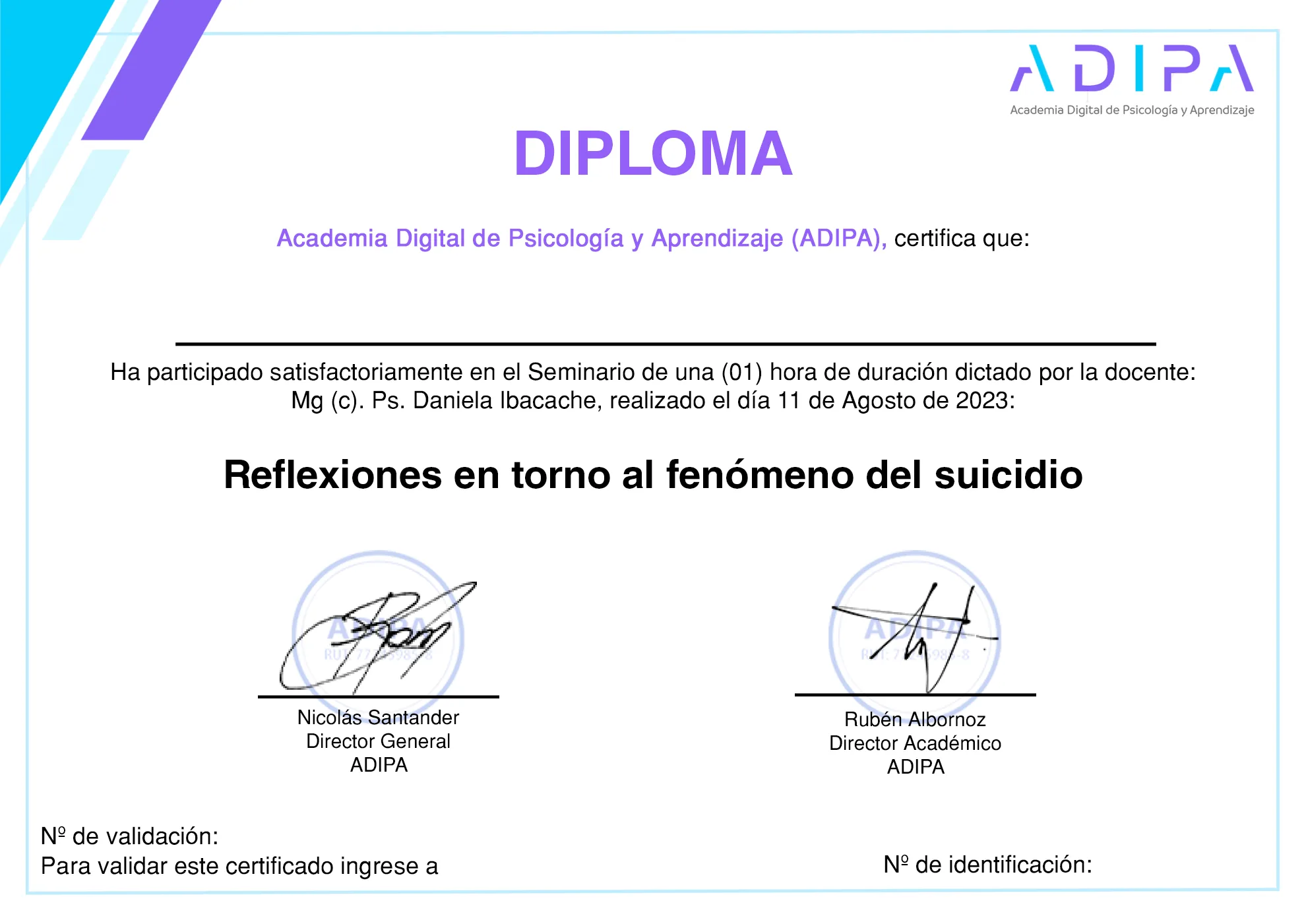 Reflexiones en torno al fenómeno del suicidio - Adipa